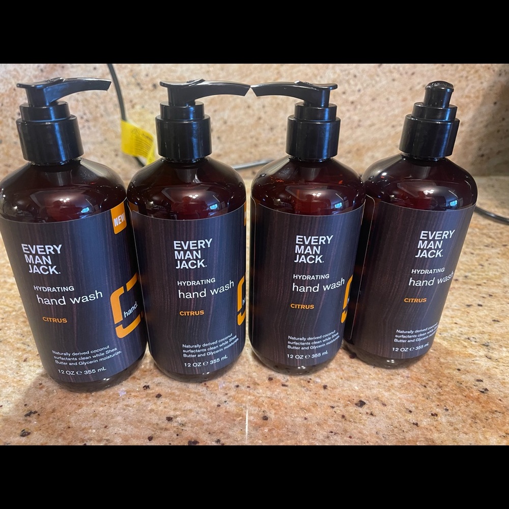 New Hand Wash set of 4